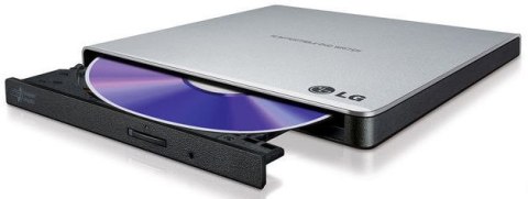Napęd optyczny DVD-RW Zewnętrzny USB 2.0 Srebrny Napęd optyczny DVD-RW Zewnętrzny USB 2.0 Srebrny