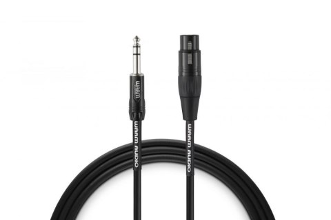 Warm Audio PREM-XLRF-TRSM-3 kabel audio 0,9 m XLR 6.35mm TRS Czarny Warm Audio PREM-XLRF-TRSM-3 kabel audio 0,9 m XLR 6.35mm TRS Czarny