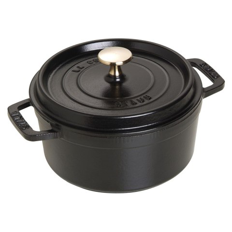 Garnek żeliwny okrągły STAUB 40509-485-0 - czarny 1.7 ltr Garnek żeliwny okrągły STAUB 40509-485-0 - czarny 1.7 ltr