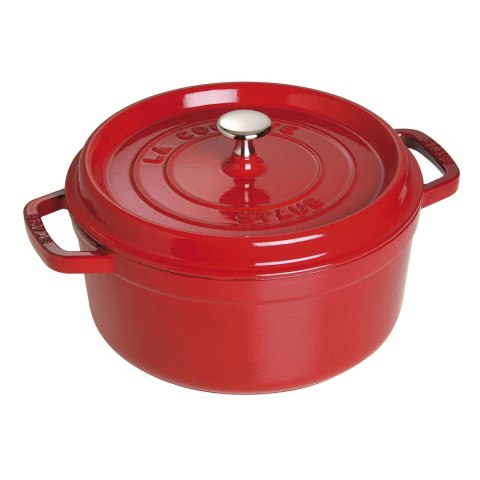 Garnek żeliwny okrągły Staub - 3.8 ltr, Czerwony Garnek żeliwny okrągły Staub - 3.8 ltr, Czerwony