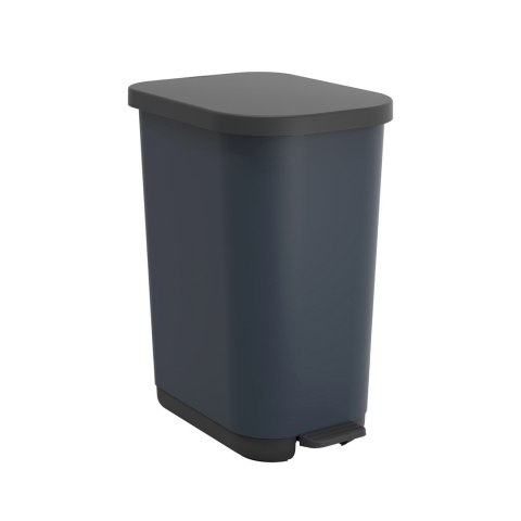 Rotho kosz na śmieci z pedałem RIBO niebieski 35L Rotho kosz na śmieci z pedałem RIBO niebieski 35L