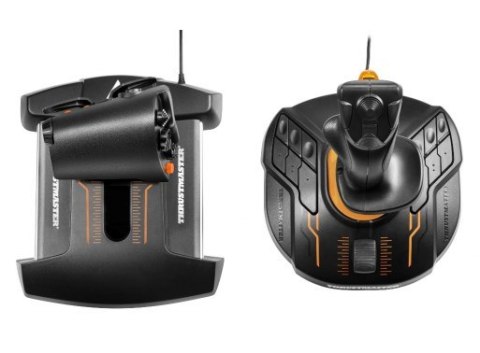 Thrustmaster T-16000M FCS Hotas Czarny, Pomarańczowy USB Joystick Analogowa/Cyfrowa MAC, PC Thrustmaster T-16000M FCS Hotas Czarny, Pomarańczowy USB Joystick Analogowa/Cyfrowa MAC, PC
