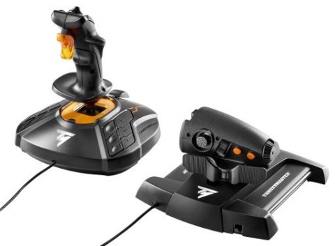 Thrustmaster T-16000M FCS Hotas Czarny, Pomarańczowy USB Joystick Analogowa/Cyfrowa MAC, PC Thrustmaster T-16000M FCS Hotas Czarny, Pomarańczowy USB Joystick Analogowa/Cyfrowa MAC, PC