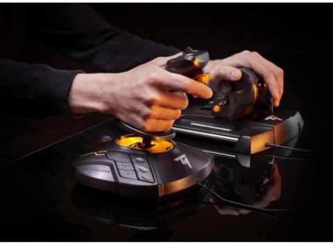 Thrustmaster T-16000M FCS Hotas Czarny, Pomarańczowy USB Joystick Analogowa/Cyfrowa MAC, PC Thrustmaster T-16000M FCS Hotas Czarny, Pomarańczowy USB Joystick Analogowa/Cyfrowa MAC, PC
