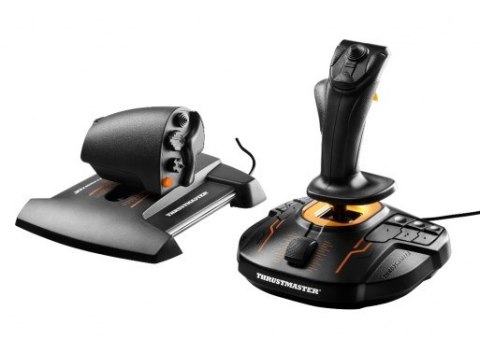 Thrustmaster T-16000M FCS Hotas Czarny, Pomarańczowy USB Joystick Analogowa/Cyfrowa MAC, PC Thrustmaster T-16000M FCS Hotas Czarny, Pomarańczowy USB Joystick Analogowa/Cyfrowa MAC, PC
