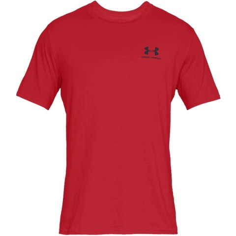 Koszulka męska Under Armour Sportstyle Left Chest SS czerwona 1326799 600 XL Koszulka męska Under Armour Sportstyle Left Chest SS czerwona 1326799 600 XL