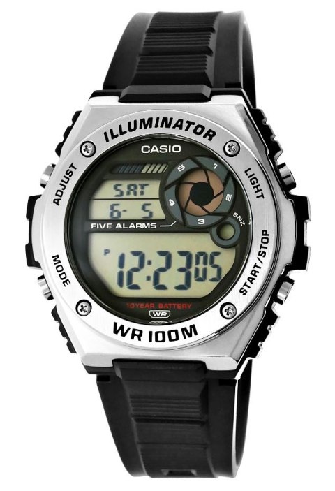 Zegarek Casio MWD-100H-1AVEF 10 BAR Do pływania Unisex Zegarek Casio MWD-100H-1AVEF 10 BAR Do pływania Unisex