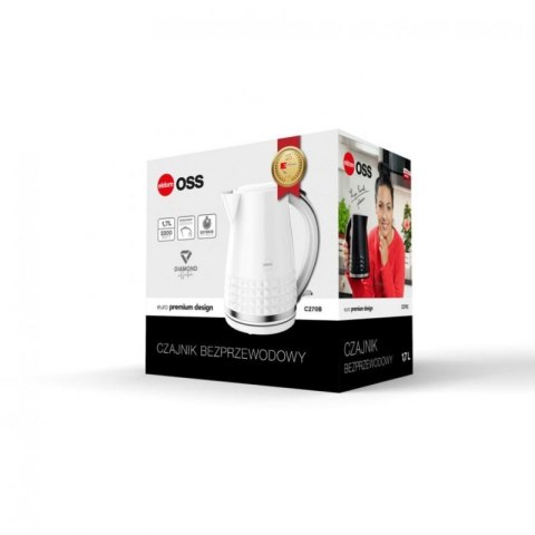 Czajnik ELDOM C270B (1.5L /2150W /Biało-stalowy ) Czajnik ELDOM C270B (1.5L /2150W /Biało-stalowy )