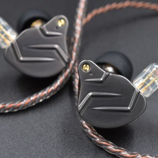 KZ ACOUSTICS SŁUCHAWKI DOKANAŁOWE CZARNE BEZ MIKROFONU ZSN PRO BLACK
