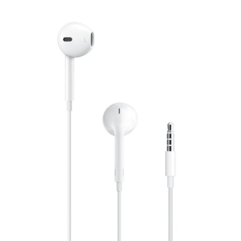 Słuchawki douszne Douszne APPLE MWU53ZM/A (3.5 mm minijack wtyk/Biały) Słuchawki douszne Douszne APPLE MWU53ZM/A (3.5 mm minijack wtyk/Biały)