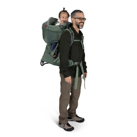 Nosidełko turystyczne OSPREY Poco Child Carrier Premium czarne Nosidełko turystyczne OSPREY Poco Child Carrier Premium czarne