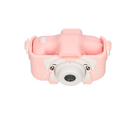 Extralink Aparat cyfrowy Kids Camera H28 Dual Różowy 1080P 30fps, wyświetlacz 2.0" Extralink Aparat cyfrowy Kids Camera H28 Dual Różowy 1080P 30fps, wyświetlacz 2.0"