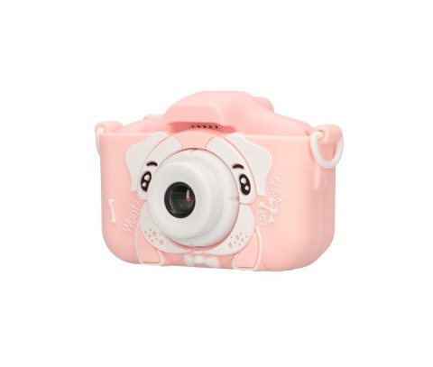Extralink Aparat cyfrowy Kids Camera H28 Dual Różowy 1080P 30fps, wyświetlacz 2.0" Extralink Aparat cyfrowy Kids Camera H28 Dual Różowy 1080P 30fps, wyświetlacz 2.0"