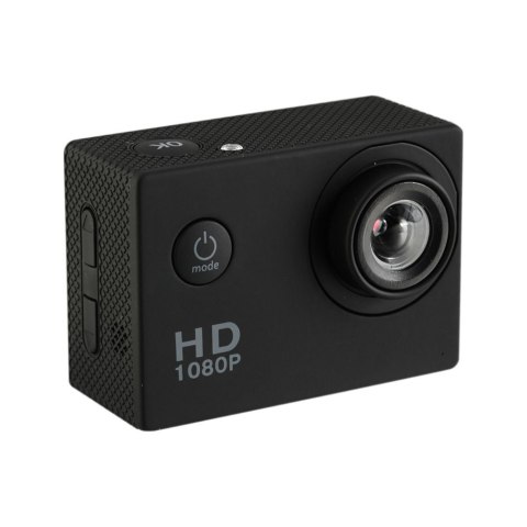 Extralink Kamera Action Camera A10 Czarna 1080P 30fps, IP68, wyświetlacz 2.0" Extralink Kamera Action Camera A10 Czarna 1080P 30fps, IP68, wyświetlacz 2.0"