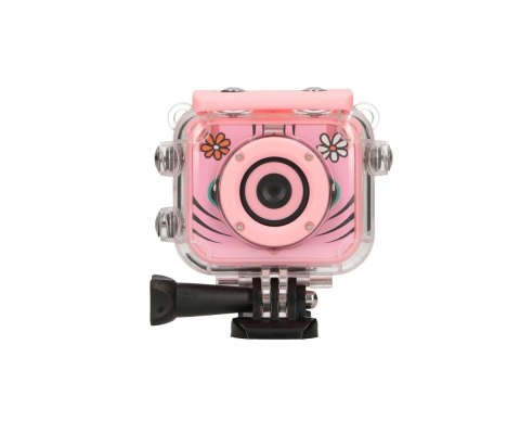 Extralink Kamera Kids Camera H18 Różowa 1080P 30fps, IP68, wyświetlacz 2.0" Extralink Kamera Kids Camera H18 Różowa 1080P 30fps, IP68, wyświetlacz 2.0"