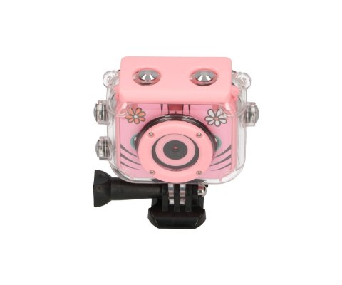 Extralink Kamera Kids Camera H18 Różowa 1080P 30fps, IP68, wyświetlacz 2.0" Extralink Kamera Kids Camera H18 Różowa 1080P 30fps, IP68, wyświetlacz 2.0"