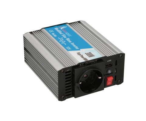 Extralink Przetwornica napięcia OPIM-300W samochodowa 12V, 300W modyfikowany sinus Extralink Przetwornica napięcia OPIM-300W samochodowa 12V, 300W modyfikowany sinus