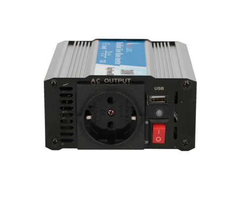 Extralink Przetwornica napięcia OPIM-300W samochodowa 12V, 300W modyfikowany sinus Extralink Przetwornica napięcia OPIM-300W samochodowa 12V, 300W modyfikowany sinus