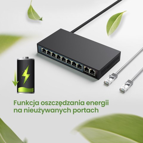 EXTRALINK CERES 8 PORTOWY SWITCH POE 48V 10/100MB 802.3AF 15,4W NA PORT EXTRALINK CERES 8 PORTOWY SWITCH POE 48V 10/100MB 802.3AF 15,4W NA PORT