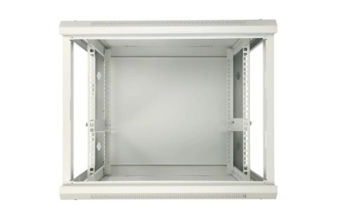 Extralink-szafa wisz 19" 9U 600mm d. blaszane szara