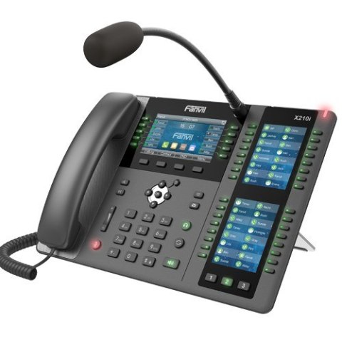 Fanvil X210i | Telefon VoIP | IPV6, HD Audio, Bluetooth, RJ45 1000Mb/s PoE, 3x wyświetlacz LCD Fanvil X210i | Telefon VoIP | IPV6, HD Audio, Bluetooth, RJ45 1000Mb/s PoE, 3x wyświetlacz LCD