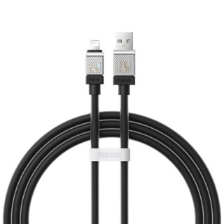 Kabel USB -> Lighting Baseus CoolPlay CAKW000401 1m 2,4A czarny