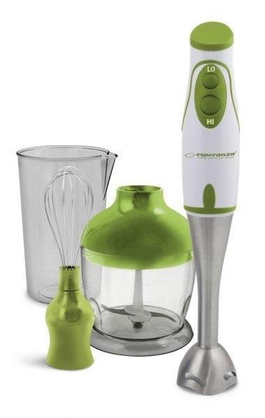 Blender ręczny Esperanza Crema EKM003G (450W; kolor zielony) Blender ręczny Esperanza Crema EKM003G (450W; kolor zielony)
