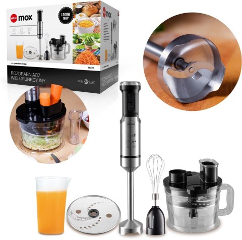 ELDOM BLENDER JAX, 1000 W,METALOWA KOŃCÓWKA, REGUL
