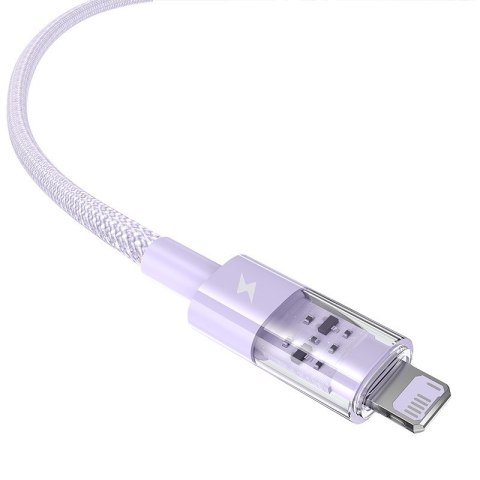 Kabel Baseus Gem 2.4A 1m (fioletowy)