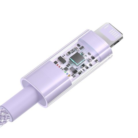 Kabel Baseus Gem 2.4A 1m (fioletowy)