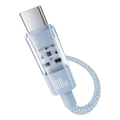 Kabel Baseus Gem Typ C-Typ C 100W 2m (niebieski) Kabel Baseus Gem Typ C-Typ C 100W 2m (niebieski)