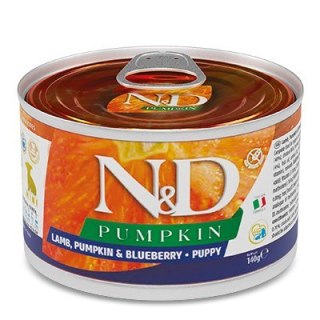 FARMINA N&D DOG LAMB&PUMPKIN&BLUEBERRY PUPPY 140g