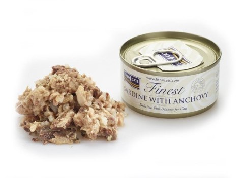 Fish4Cats Finest Sardynka z Anchoisi 70g Fish4Cats Finest Sardynka z Anchoisi 70g