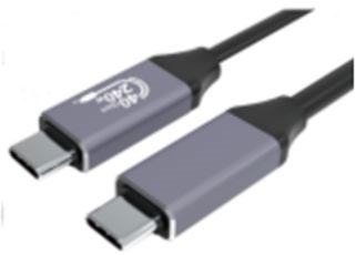 GEMBIRD KABEL USB 4 TYPU C POWER DELIVERY (PD) DO ŁADOWANIA I TRANSMISJI DANYCH 40 GB/S, 240 W, 1.5 M GEMBIRD KABEL USB 4 TYPU C POWER DELIVERY (PD) DO ŁADOWANIA I TRANSMISJI DANYCH 40 GB/S, 240 W, 1.5 M
