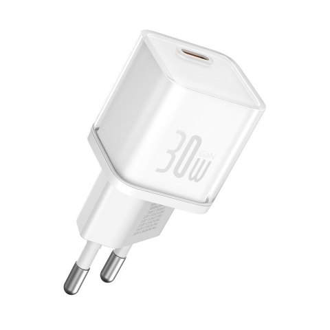 Ładowarka Baseus GaN5S 1C 30W EU (moon white)