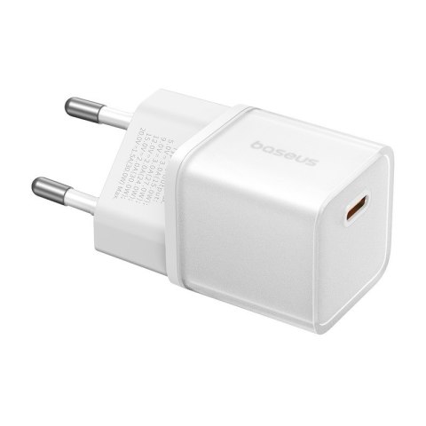 Ładowarka Baseus GaN5S 1C 30W EU (moon white)