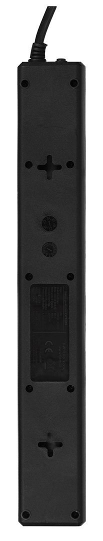 Listwa przeciwprzepięciowa Ever OPTIMA T/LZ08-OPT030/0000 (6 x UTE; 10 A; 3m; kolor czarny)