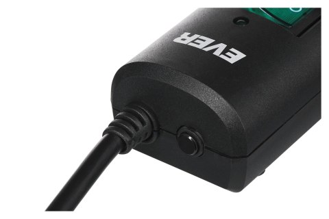 Listwa przeciwprzepięciowa Ever OPTIMA T/LZ08-OPT030/0000 (6 x UTE; 10 A; 3m; kolor czarny)