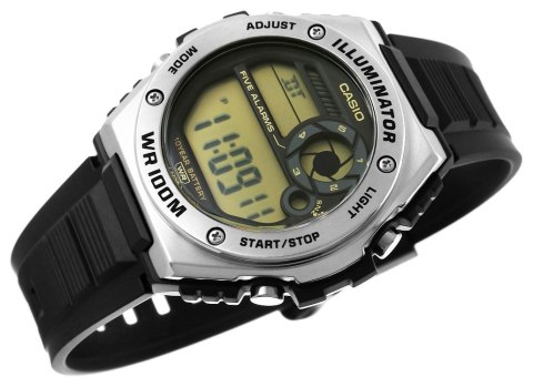 Zegarek Casio MWD-100H-9AVEF 10 BAR Do pływania Unisex Zegarek Casio MWD-100H-9AVEF 10 BAR Do pływania Unisex