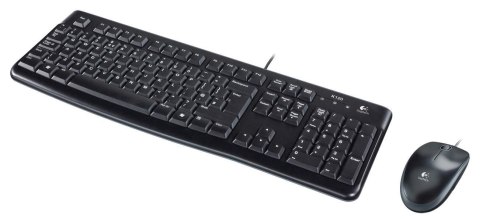 Zestaw klawiatura + mysz membranowa Logitech MK120 920-002563 (USB 2.0; (US); kolor czarny; optyczna) Zestaw klawiatura + mysz membranowa Logitech MK120 920-002563 (USB 2.0; (US); kolor czarny; optyczna)