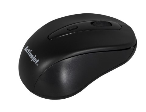 Activejet AMY-213 Mysz bezprzewodowa USB (optyczna; 1600 DPI; kolor czarny) Activejet AMY-213 Mysz bezprzewodowa USB (optyczna; 1600 DPI; kolor czarny)