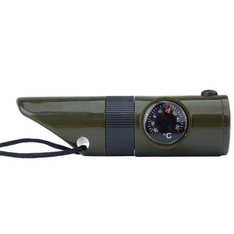 Gwizdek survivalowy Mil-Tec 6w1 - Zielony 16328401 Gwizdek survivalowy Mil-Tec 6w1 - Zielony 16328401