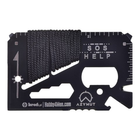Multitool AZYMUT TOOL CARD karta wielofunkcyjna - 13 narzędzi + etui, 85/53 mm (H-O200930TC) Multitool AZYMUT TOOL CARD karta wielofunkcyjna - 13 narzędzi + etui, 85/53 mm (H-O200930TC)