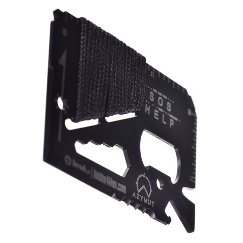 Multitool AZYMUT TOOL CARD karta wielofunkcyjna - 13 narzędzi + etui, 85/53 mm (H-O200930TC) Multitool AZYMUT TOOL CARD karta wielofunkcyjna - 13 narzędzi + etui, 85/53 mm (H-O200930TC)
