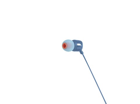 Słuchawki JBL T110 (niebieskie, z mikrofonem) Słuchawki JBL T110 (niebieskie, z mikrofonem)