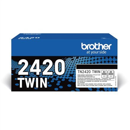Brother TN-2420TWIN kaseta z tonerem 2 szt. Oryginalny Brother TN-2420TWIN kaseta z tonerem 2 szt. Oryginalny