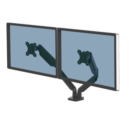 Fellowes Ergonomia ramię na 2 monitory - seria Platinum, czarne Fellowes Ergonomia ramię na 2 monitory - seria Platinum, czarne