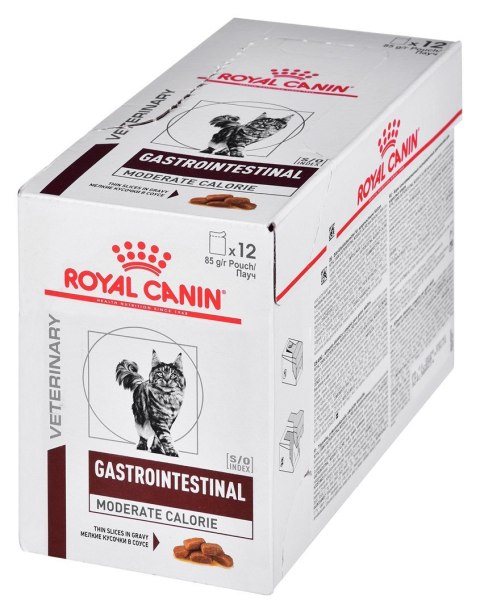 ROYAL CANIN Intestinal Gastro Moderate Calorie Cat - mokra karma dla kota - 12x85g ROYAL CANIN Intestinal Gastro Moderate Calorie Cat - mokra karma dla kota - 12x85g