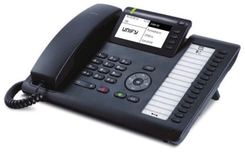 Unify OpenScape DeskPhone CP400T telefon VoIP Czarny TFT Unify OpenScape DeskPhone CP400T telefon VoIP Czarny TFT