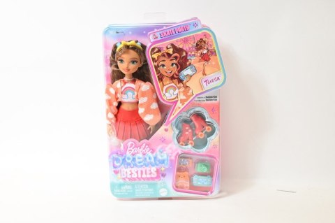 Barbie Besties lalka modowa na wrotkach JFX98 Barbie Besties lalka modowa na wrotkach JFX98